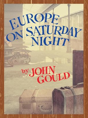cover image of Europe on Saturday Night